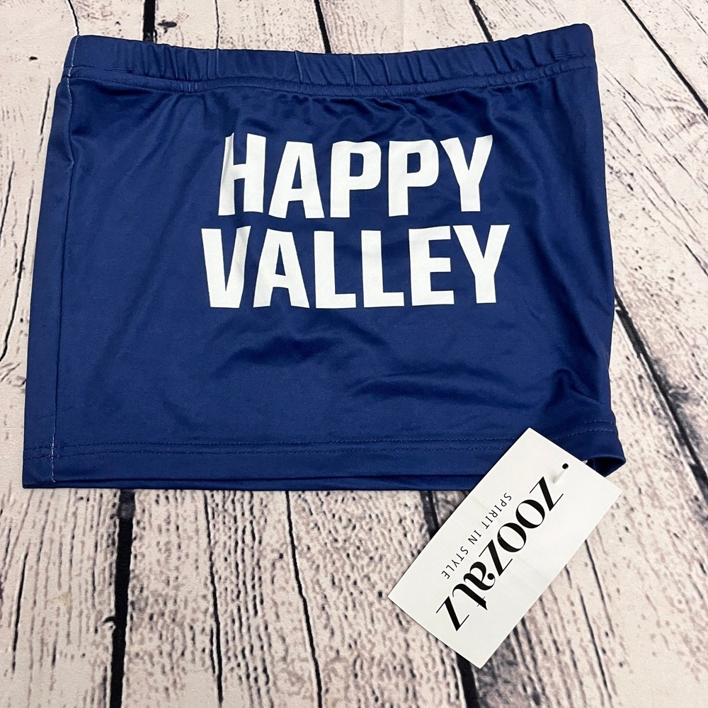 ZooZatz Happy Valley Navy Blue Athletic Halter Top Penn State Game Day